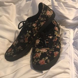 Floral print Vans